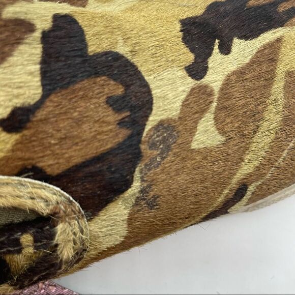 Sperry & Jeffrey Camouflage Calf Hair Shoes